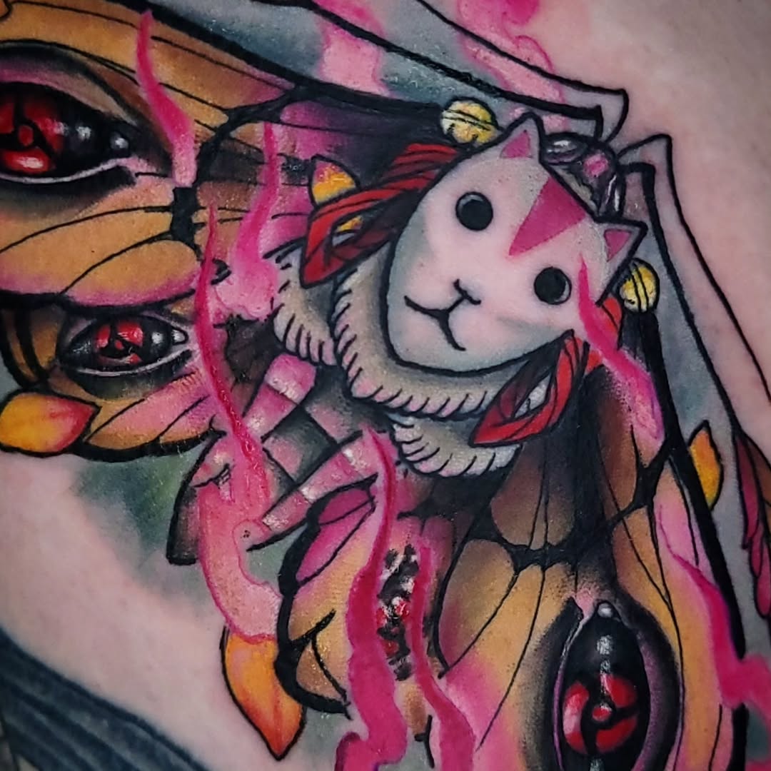 Tattoo by @m.truthtattoos — anime, new_school