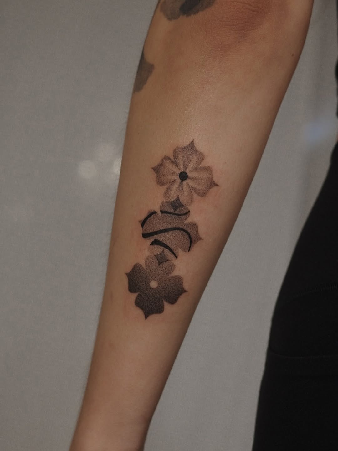 Tattoo by @ginseng.ink — dotwork, illustrative