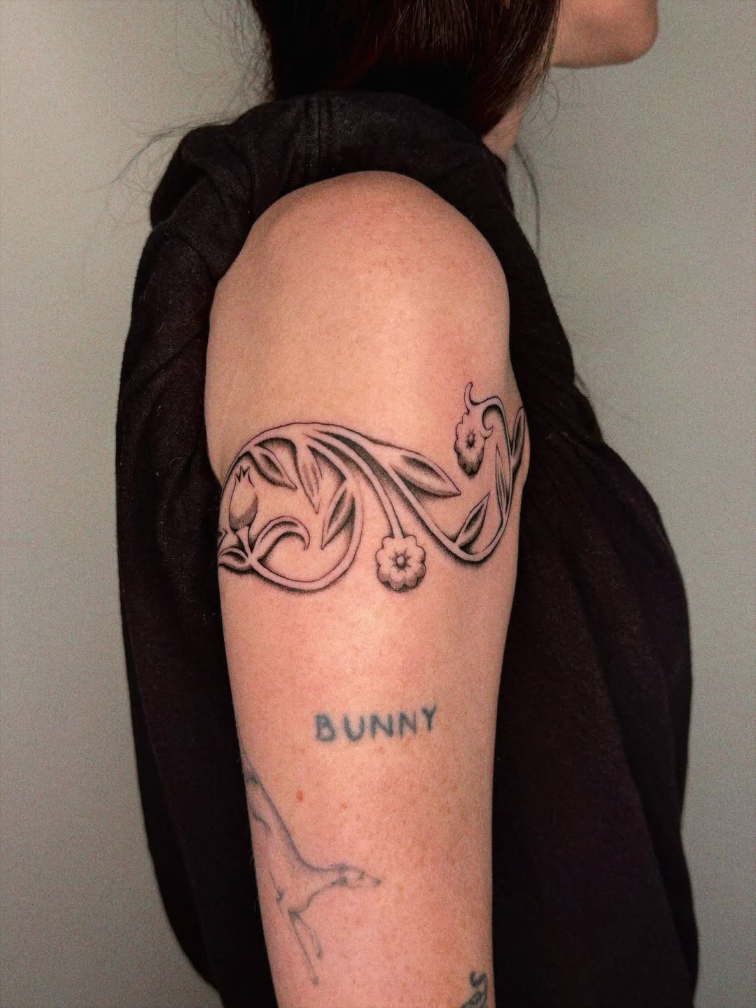 Tattoo by @inkshame — black_and_grey