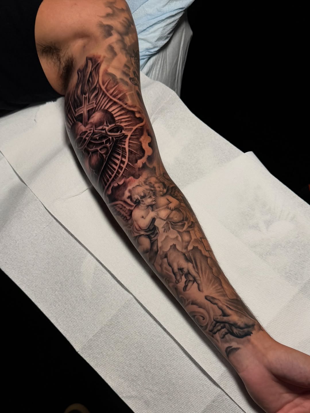 Tattoo by @lexx_tattoos β realism, black_and_grey