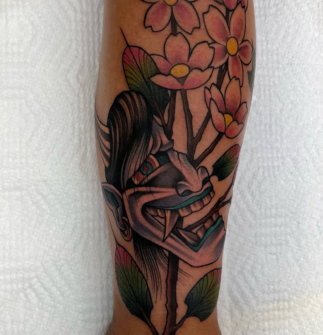 Tattoo by @lrlozano — japanese_irezumi, neo_traditional