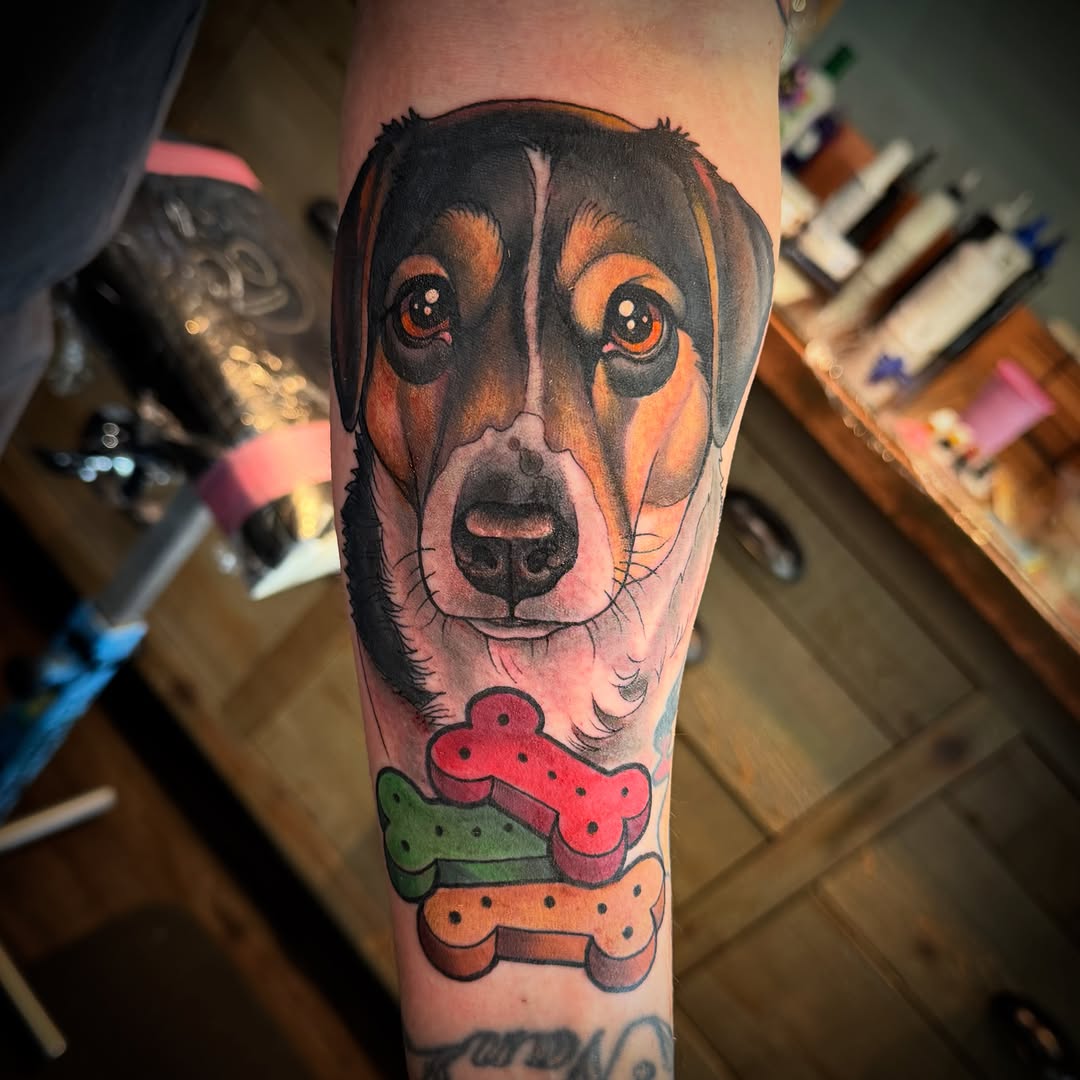Tattoo by @coryhaberman โ realism, color