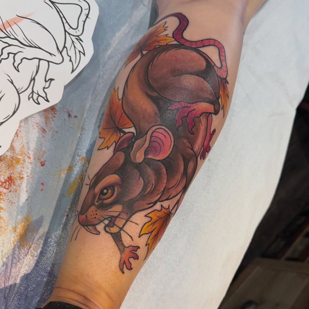 Tattoo by @coryhaberman โ new_school