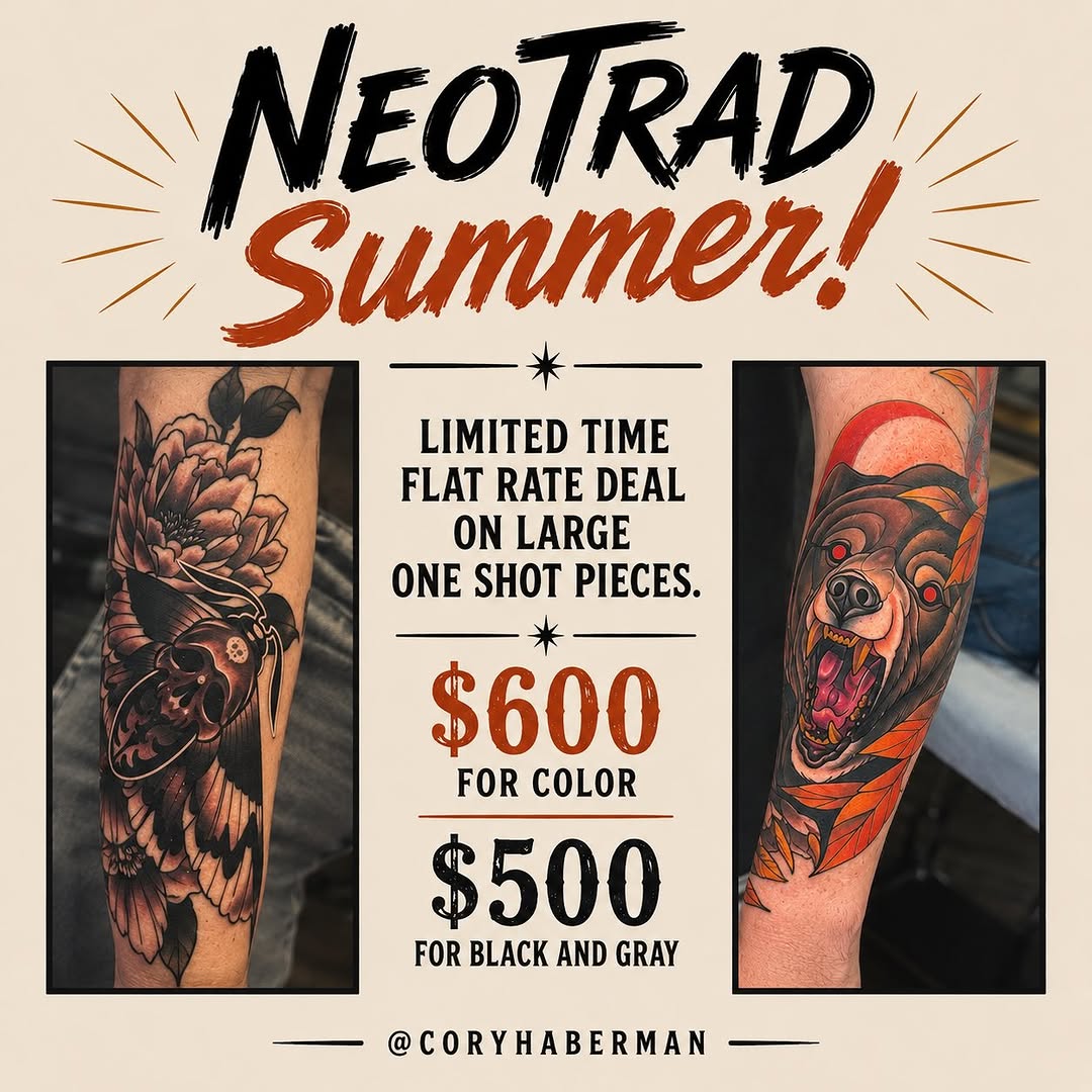 Tattoo by @coryhaberman โ neo_traditional, realism
