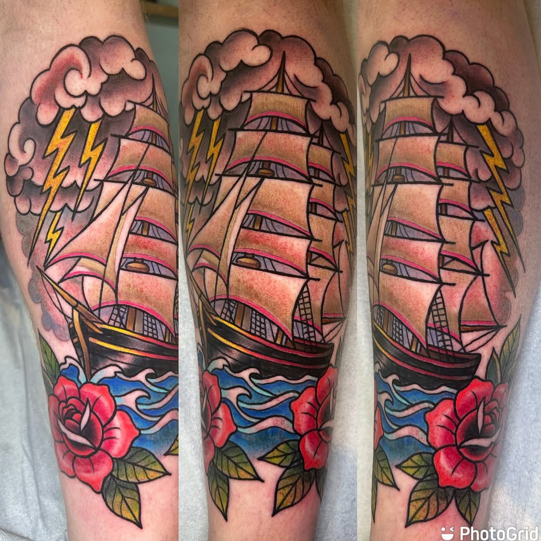 Tattoo by @coryhaberman โ american_traditional