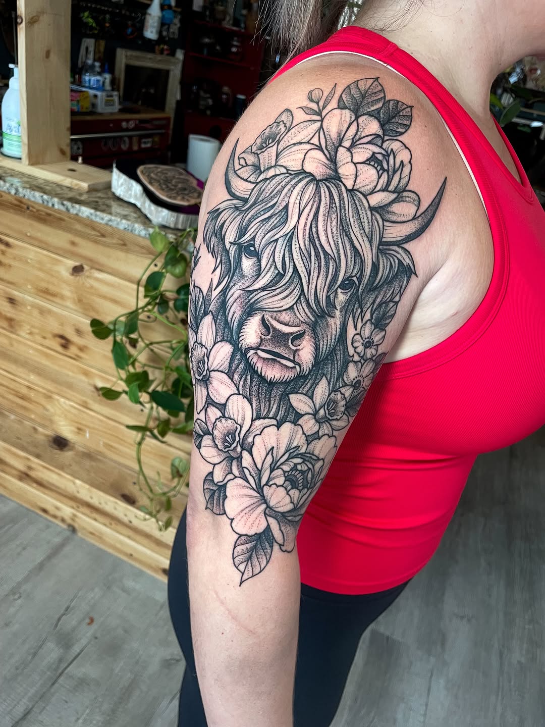 Tattoo by @devzdude — black_and_grey, realism
