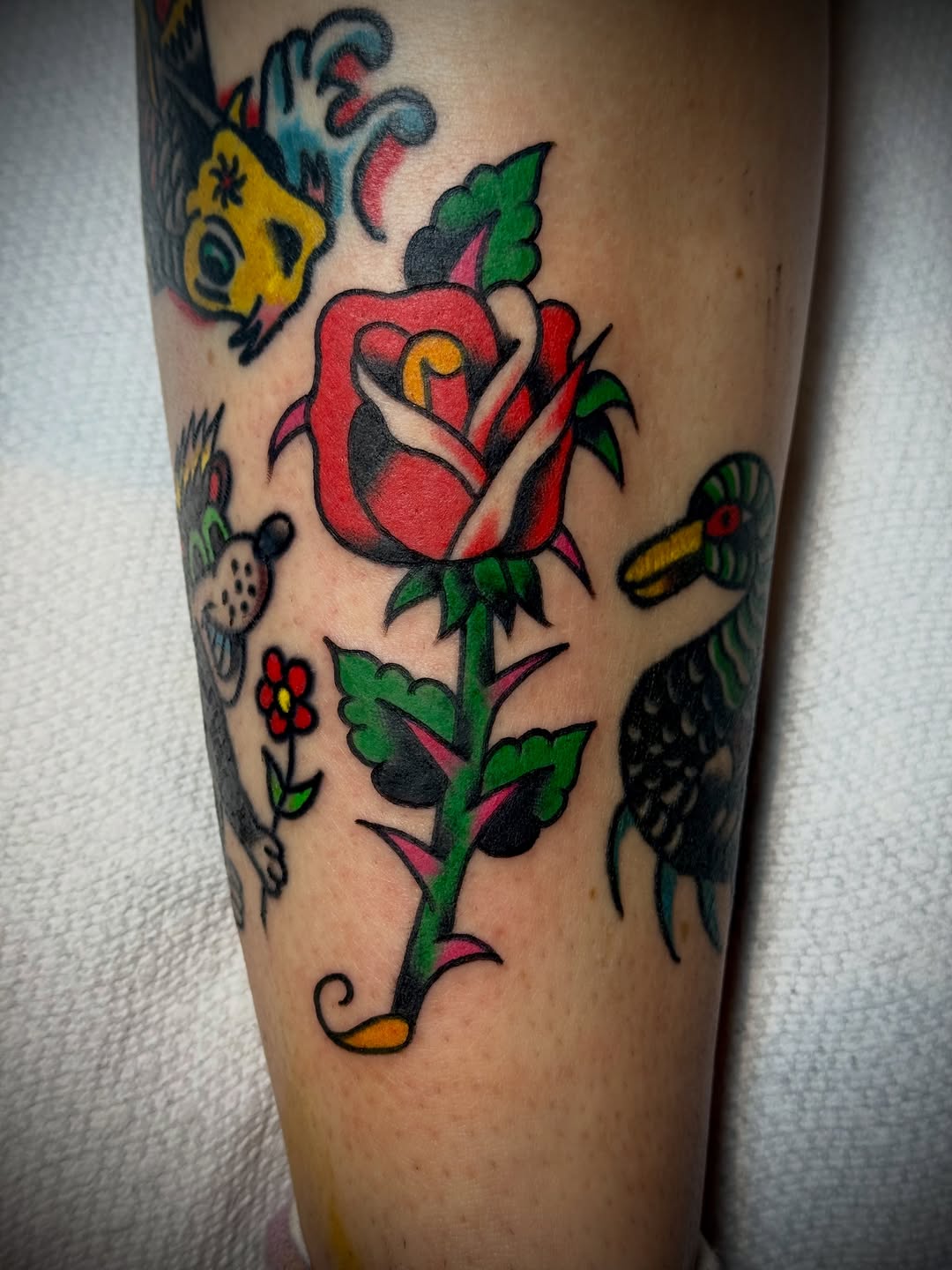 Tattoo by @chuckderek_ — american_traditional