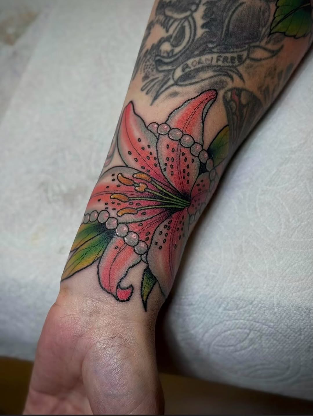 Tattoo by @tylerharringtontattoos — neo_traditional, realism