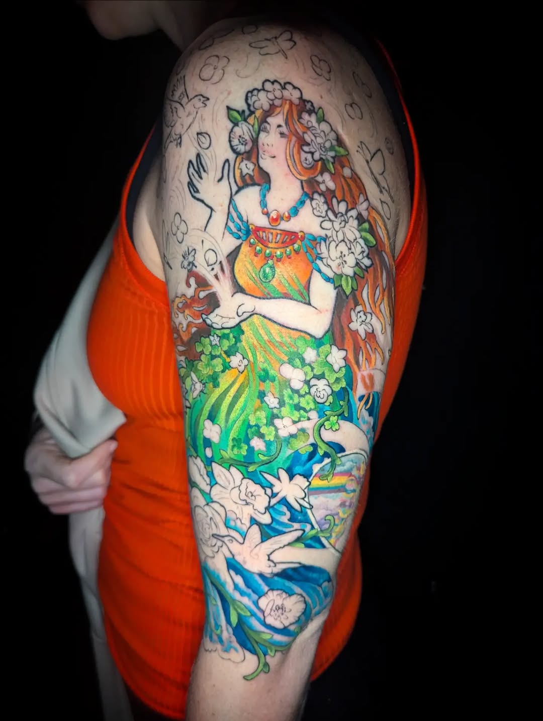 Tattoo by @theswiftstorm — illustrative, new_school