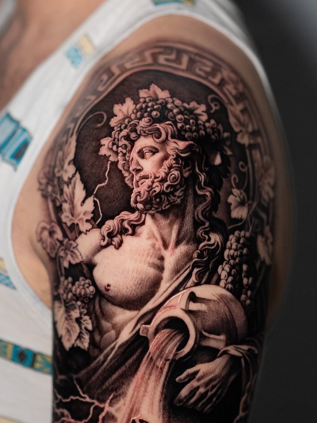 Tattoo by @markvatatattoo โ realism, black_and_grey
