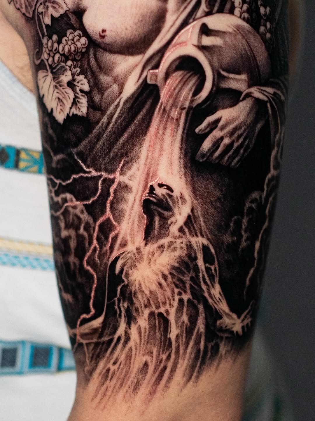 Tattoo by @markvatatattoo โ realism, dark_realism