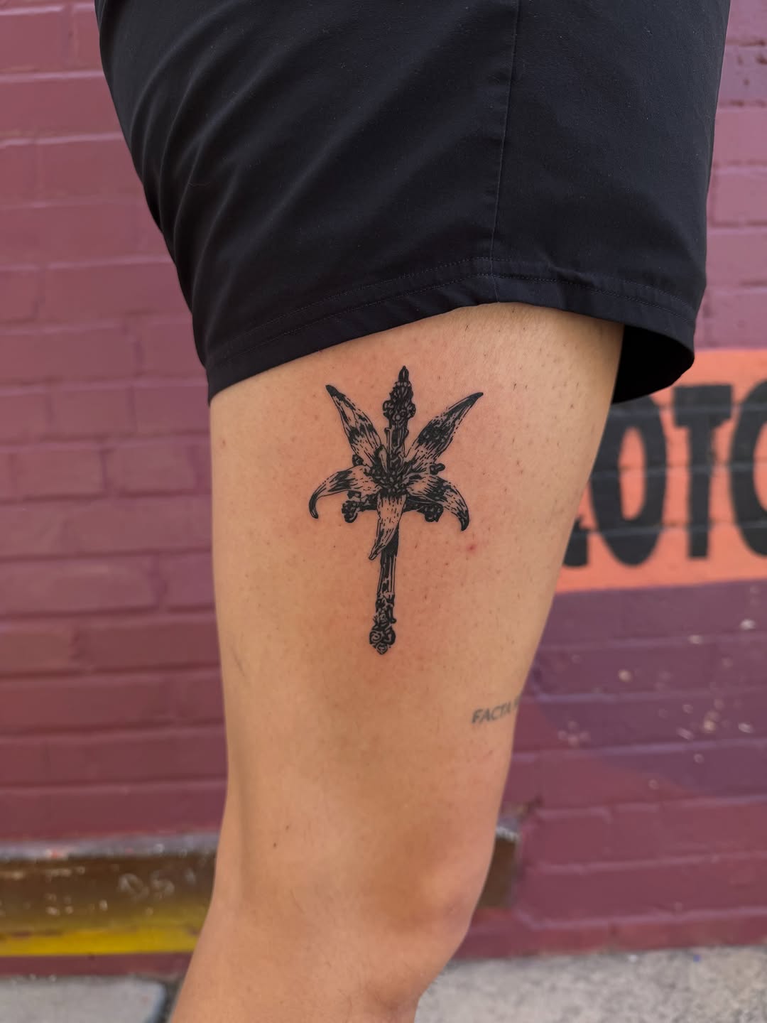 Tattoo by @blackstatictattoos — black_and_grey, illustrative