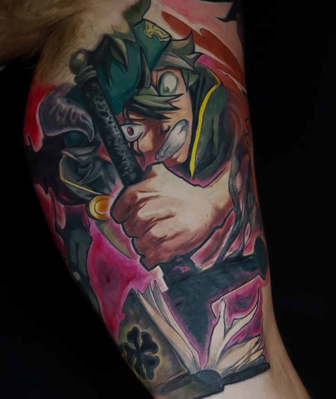Tattoo by @bo_wins_art β anime