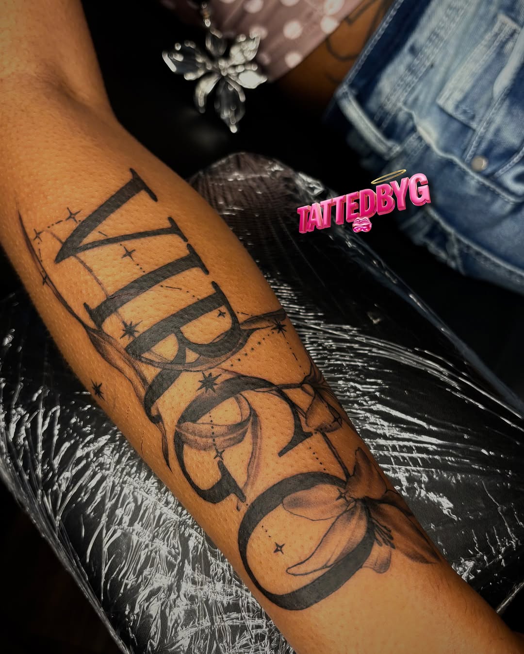 Tattoo by @tattedbyg — lettering_script