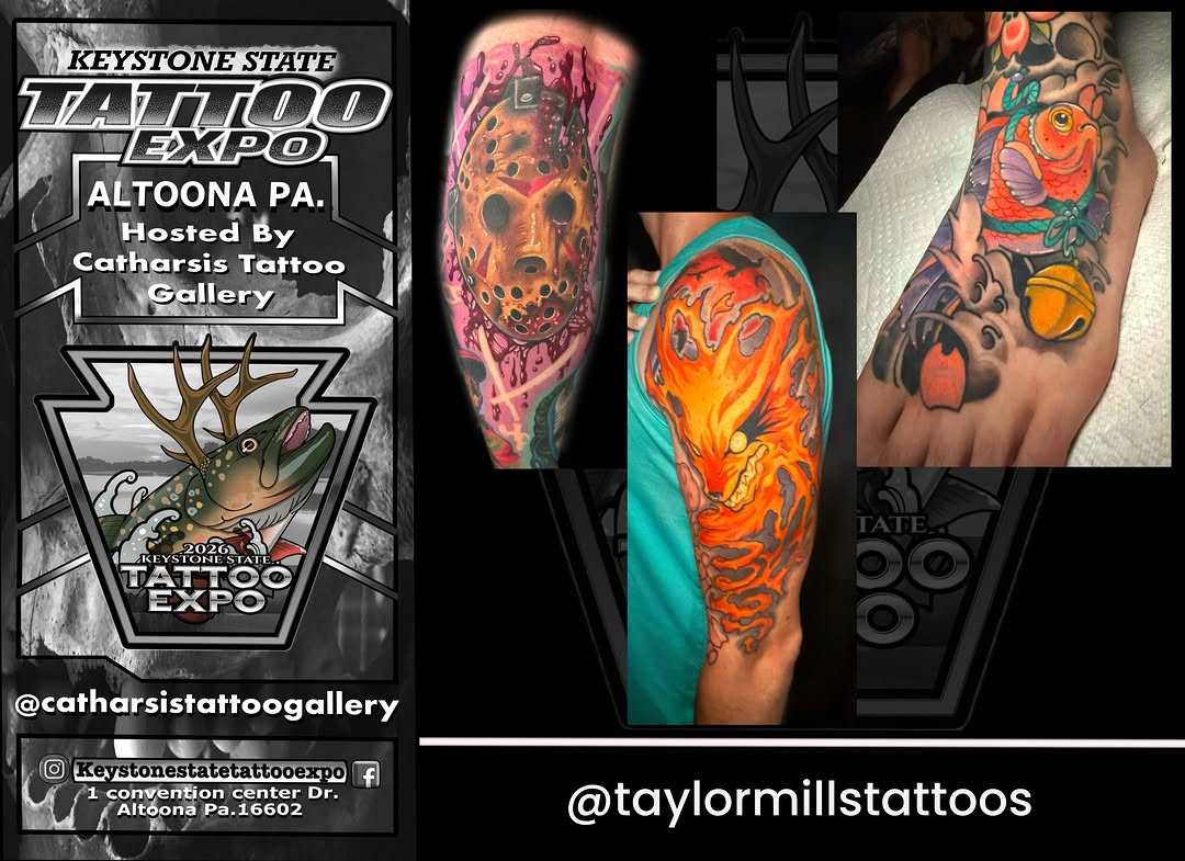 Tattoo by @taylormillstattoos — realism, trash_polka