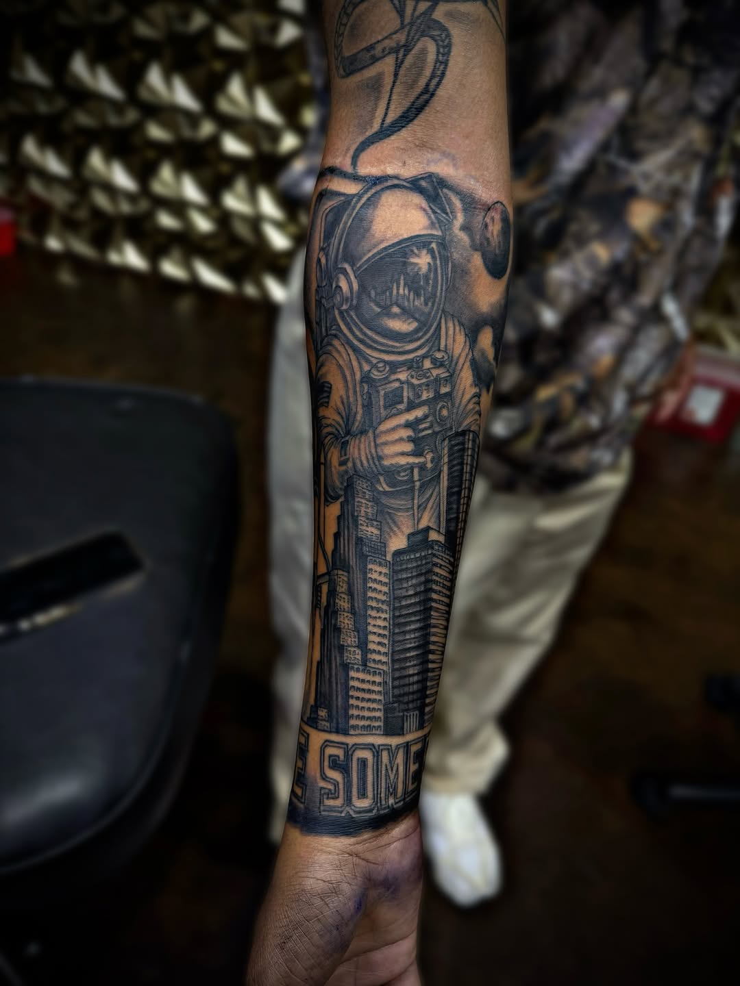 Tattoo by @tattsby0b — black_and_grey, realism