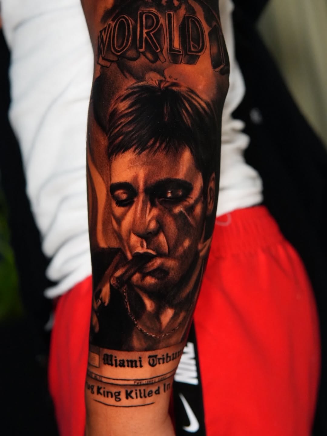 Tattoo by @lalyinkz — realism, black_and_grey