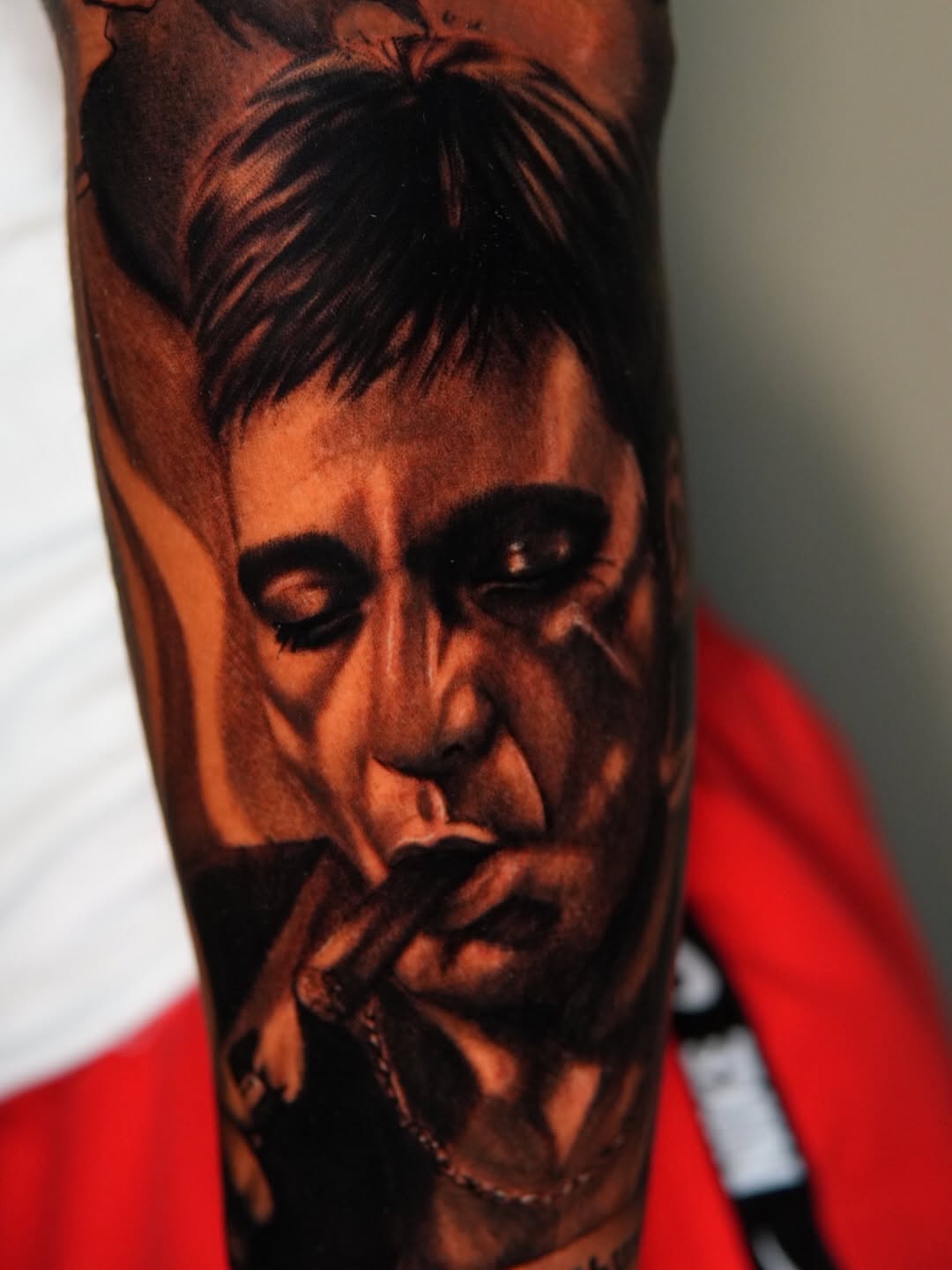 Tattoo by @lalyinkz — realism, black_and_grey