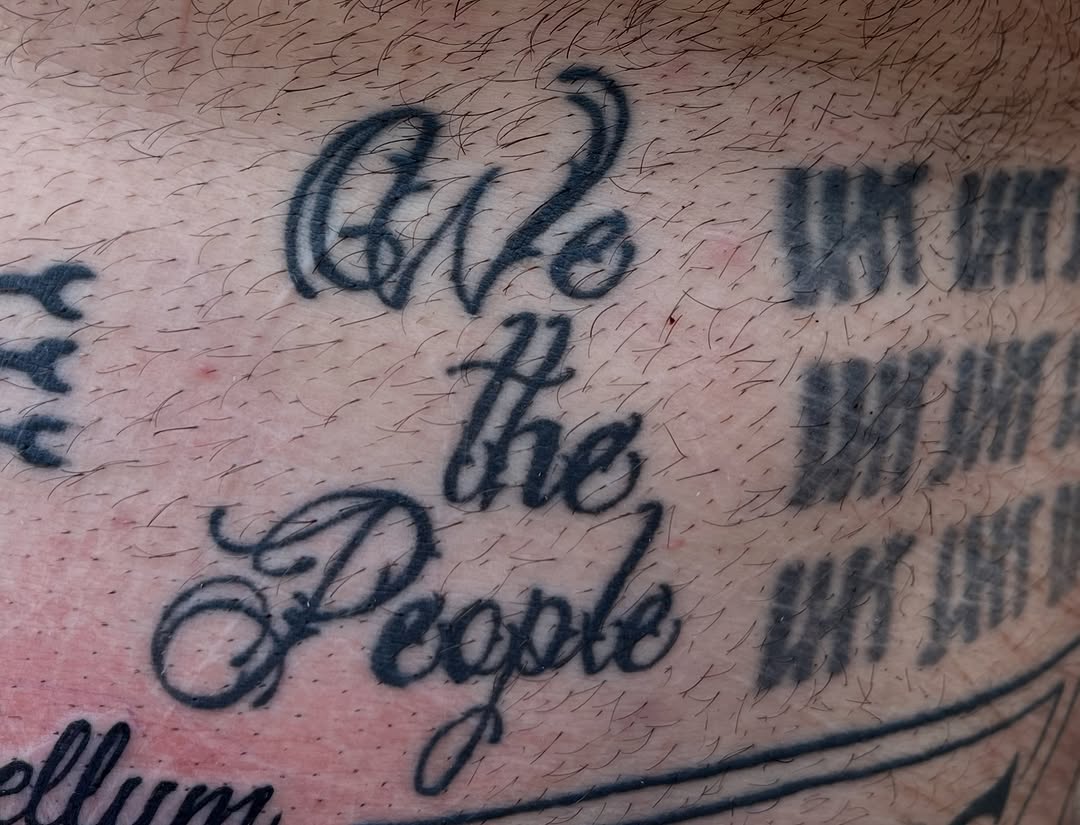 Tattoo by @jeffpenicktattoo — lettering_script