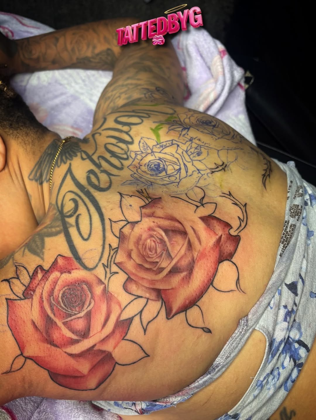 Tattoo by @tattedbyg — realism, black_and_grey