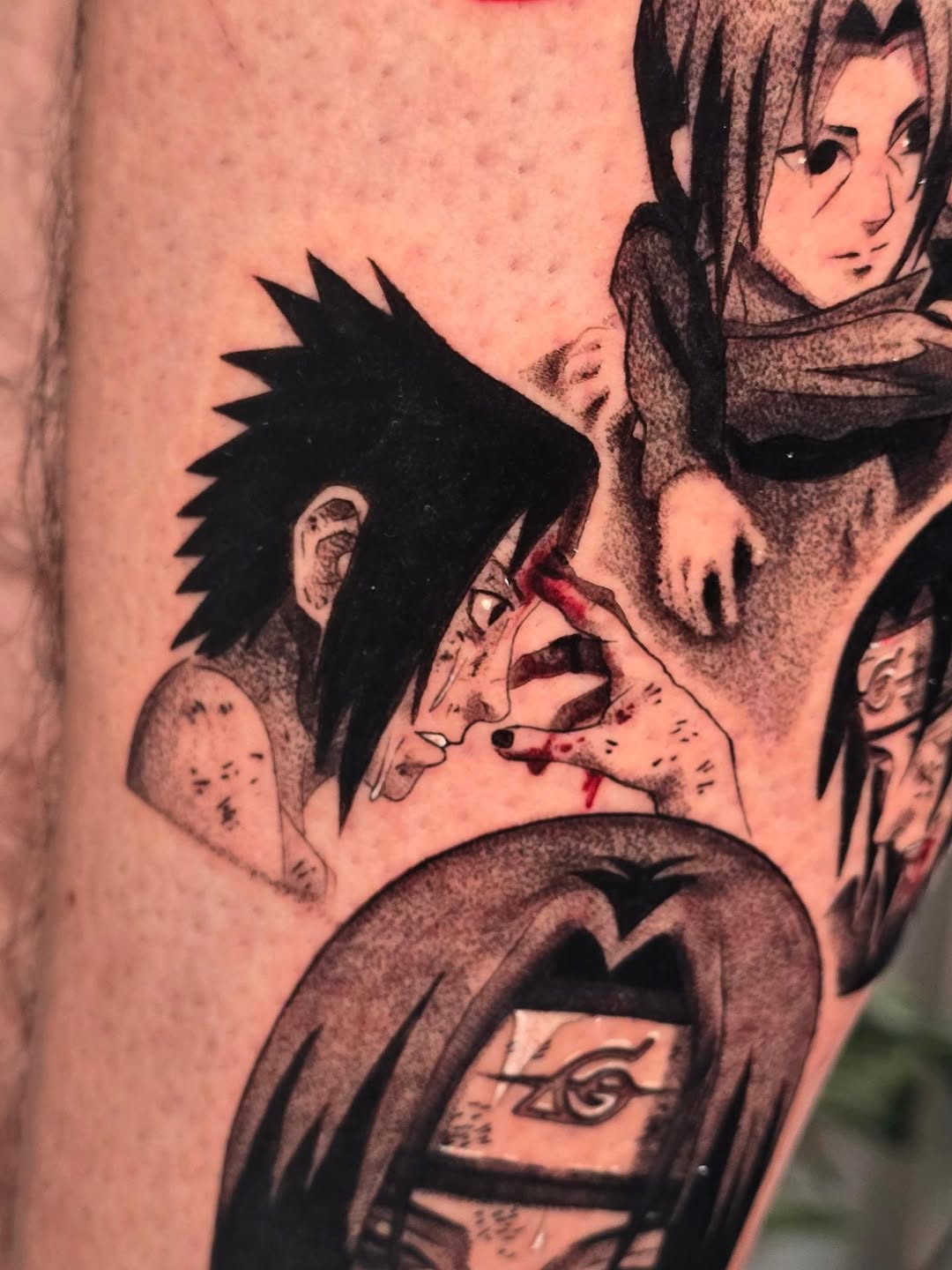 Tattoo by @twiztidscribblertattoo β realism, anime