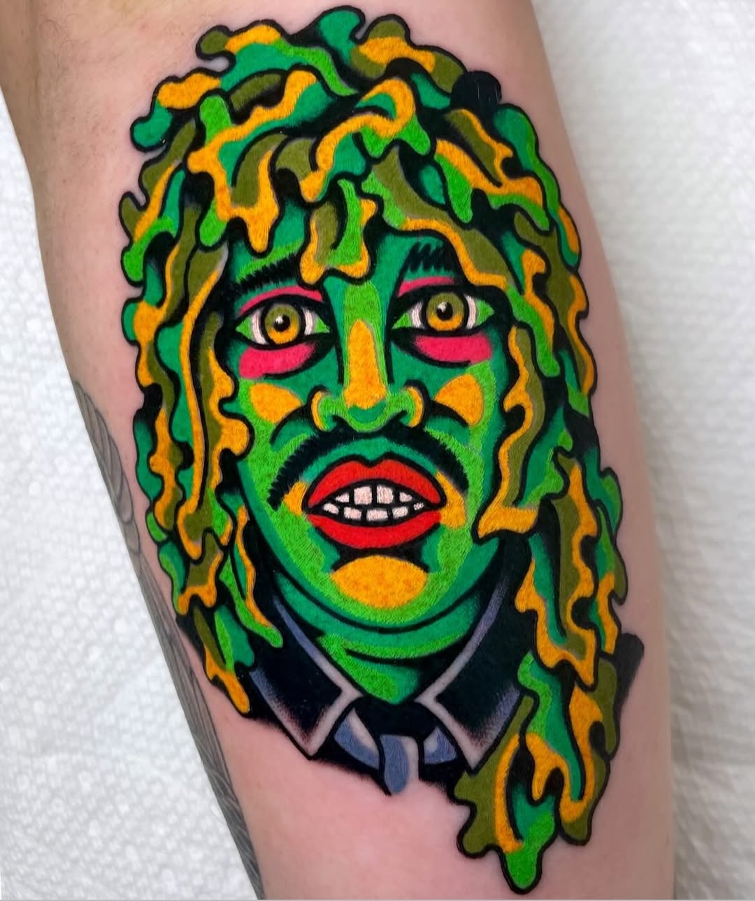 Tattoo by @ryanxmcd — illustrative, new_school