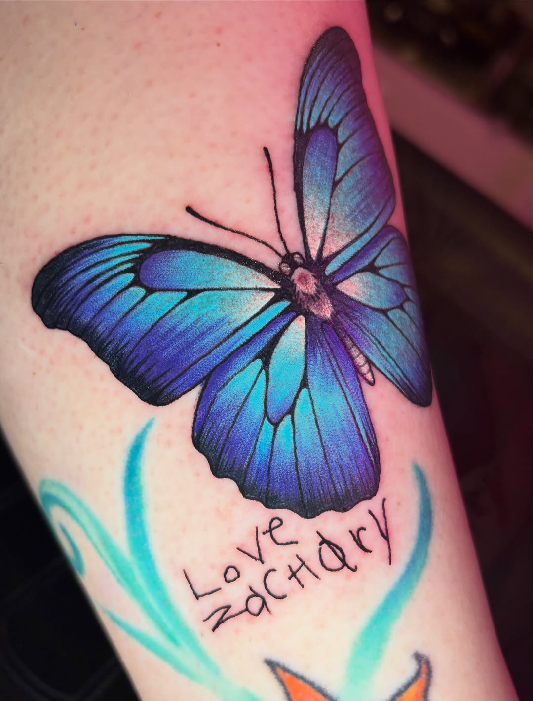 Tattoo by @neekostentaculz โ realism, lettering_script