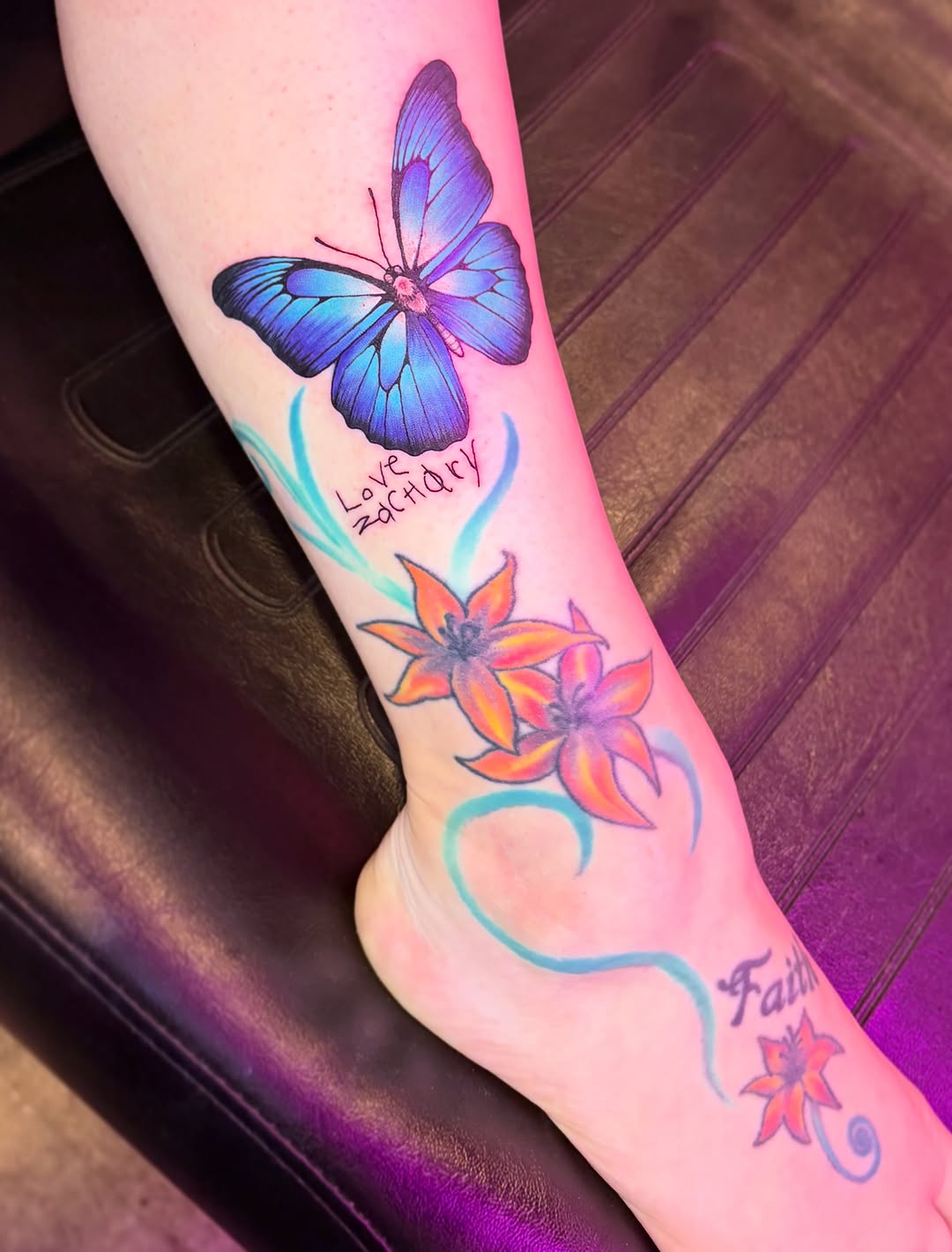 Tattoo by @neekostentaculz โ realism, lettering_script