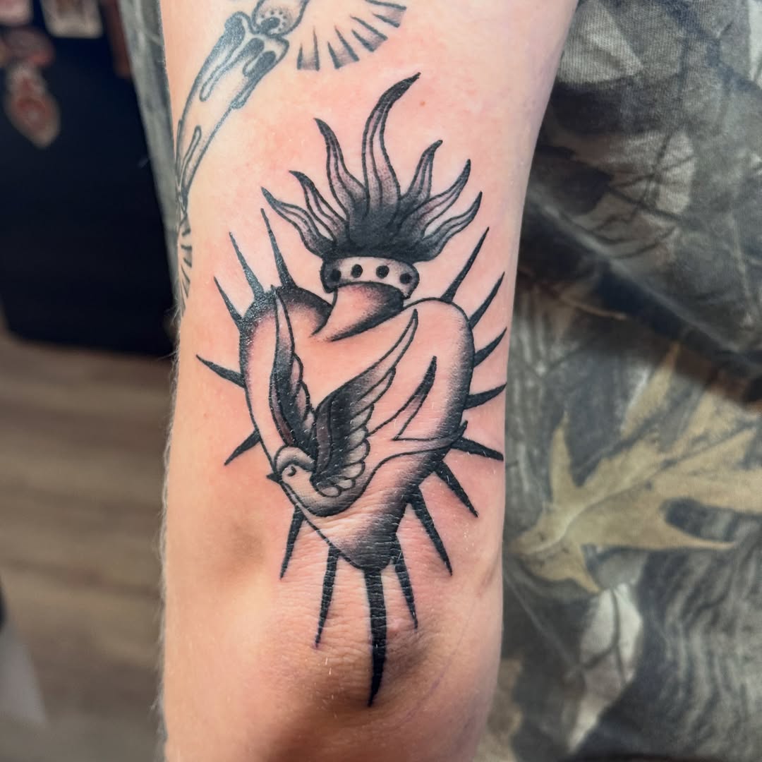 Tattoo by @summerthymetattoo — american_traditional, black_and_grey