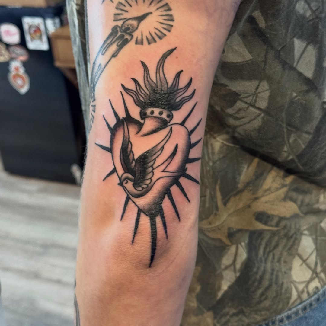 Tattoo by @summerthymetattoo — american_traditional, black_and_grey