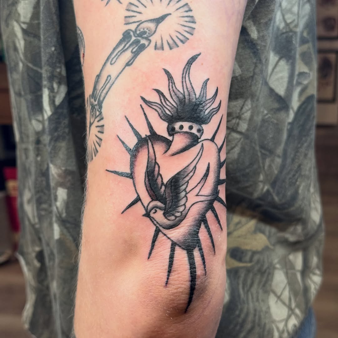 Tattoo by @summerthymetattoo — american_traditional, black_and_grey