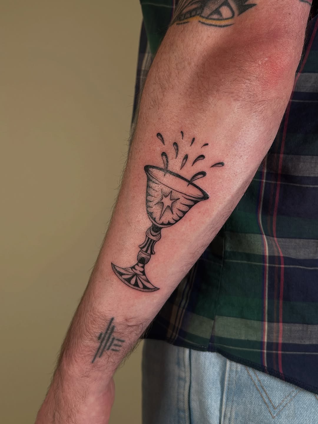Tattoo by @aldentetattoo — black_and_grey, chicano