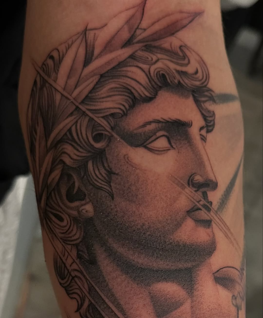 Tattoo by @mottatattoos โ realism, black_and_grey