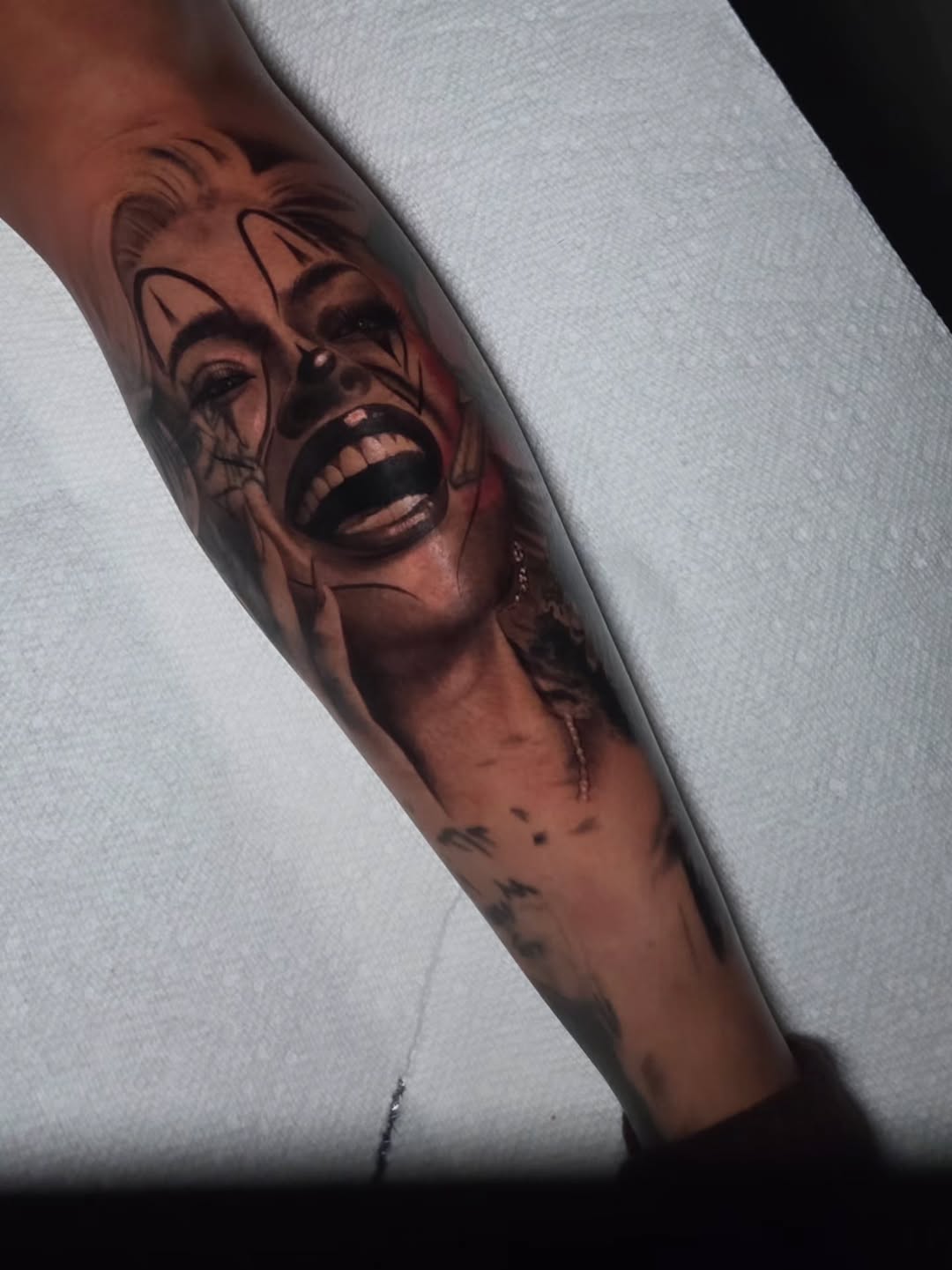 Tattoo by @yvetteartist33 — realism, dark_realism
