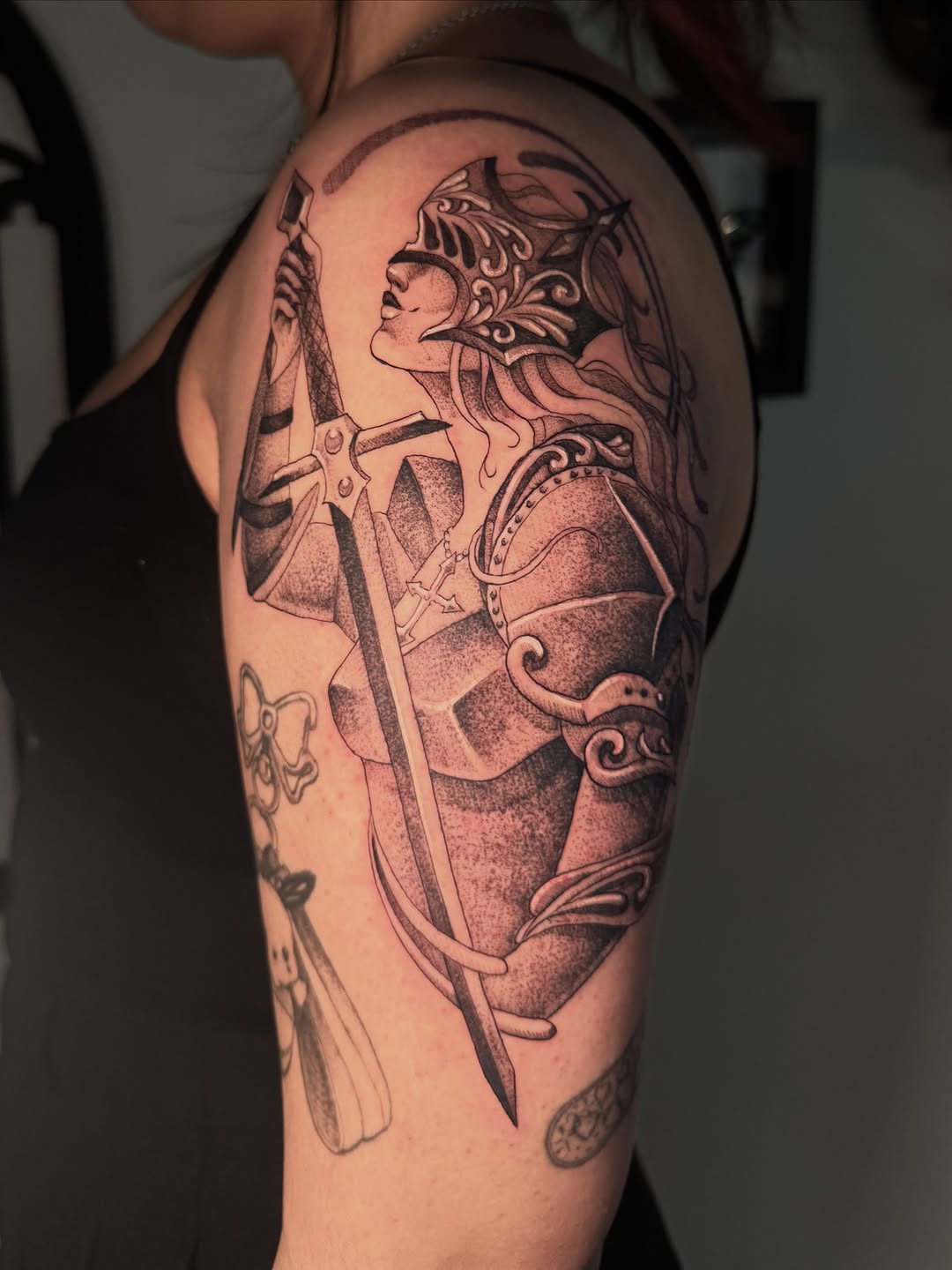 Tattoo by @7_mags โ black_and_grey, illustrative