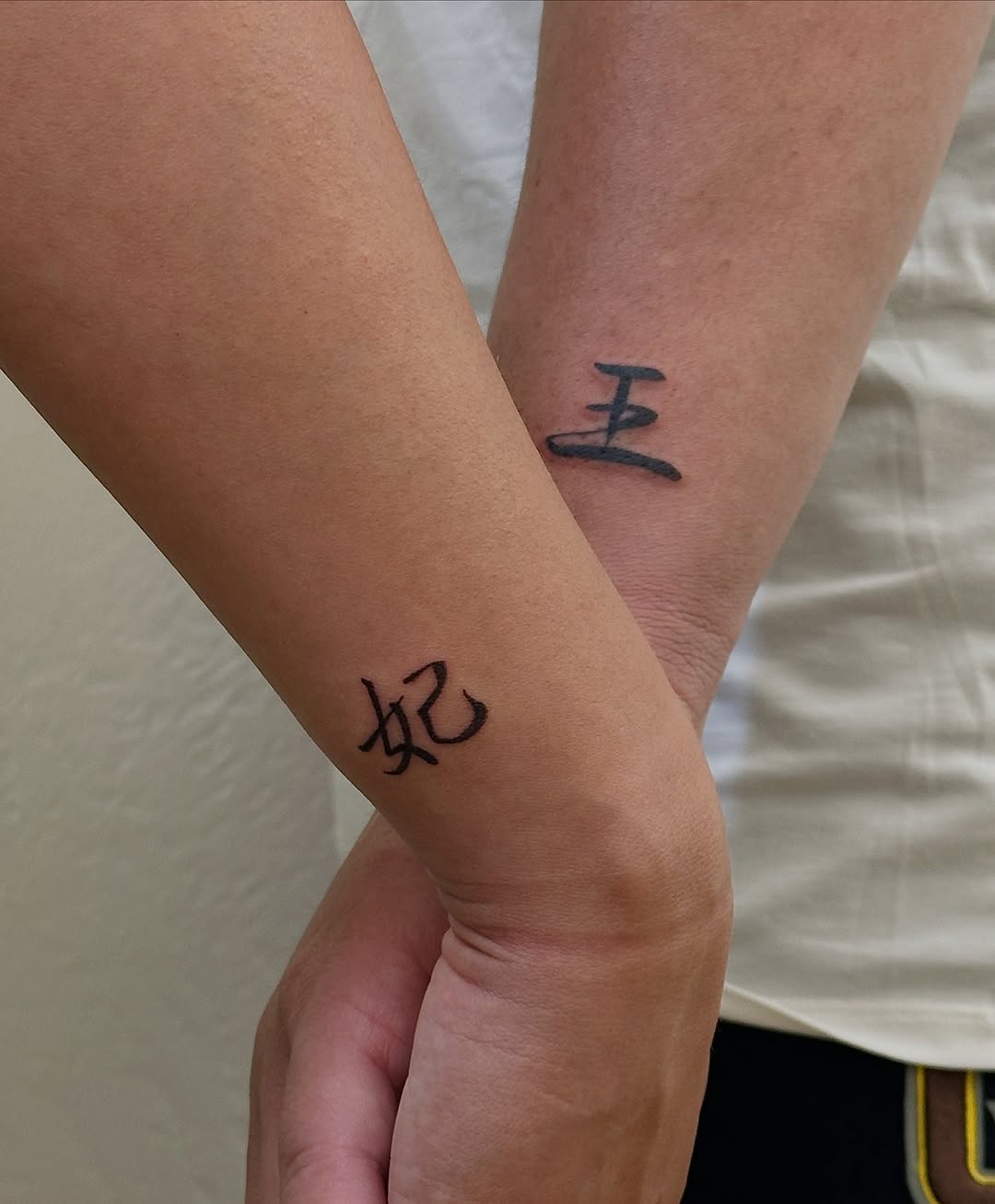 Tattoo by @takayo_sandiego — lettering_script, minimalist