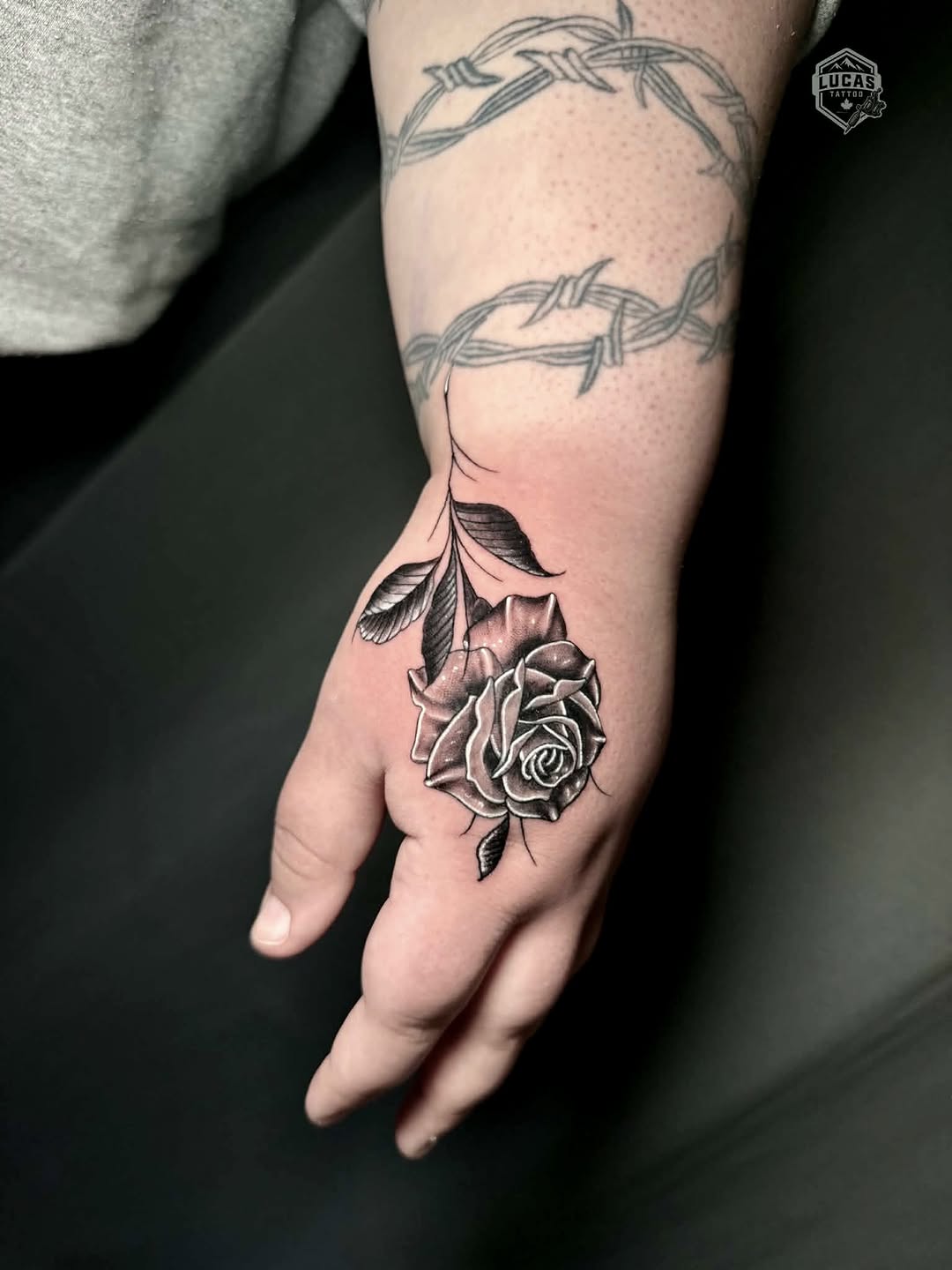 Tattoo by @lucastattoo.ca โ black_and_grey, realism