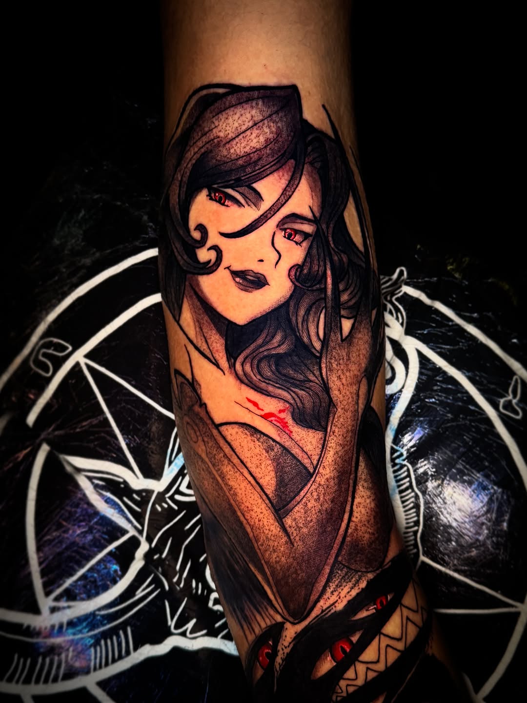 Tattoo by @aidensenpaitatsme — dark_realism
