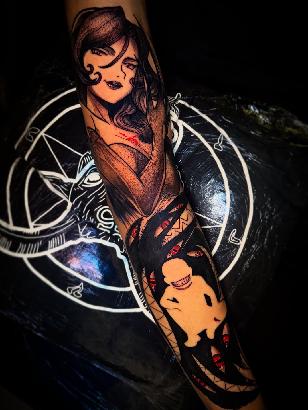 Tattoo by @aidensenpaitatsme — dark_realism