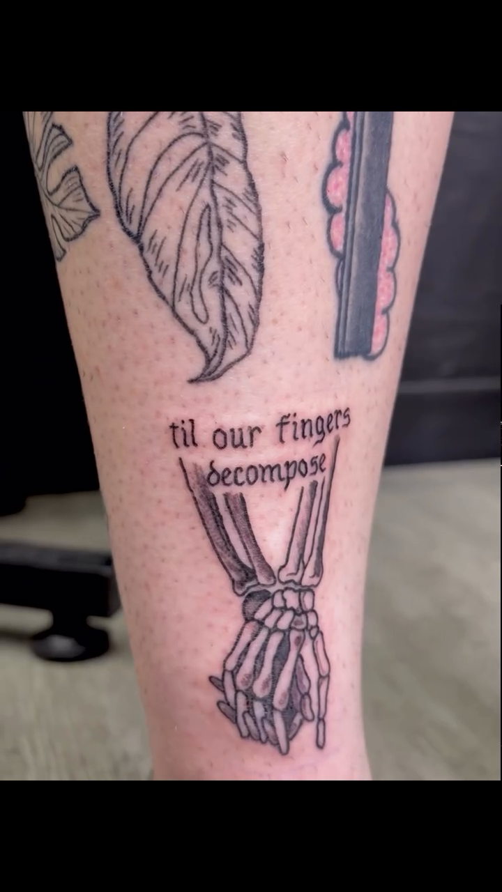 Tattoo by @emilyftattoos — fine_line, lettering_script
