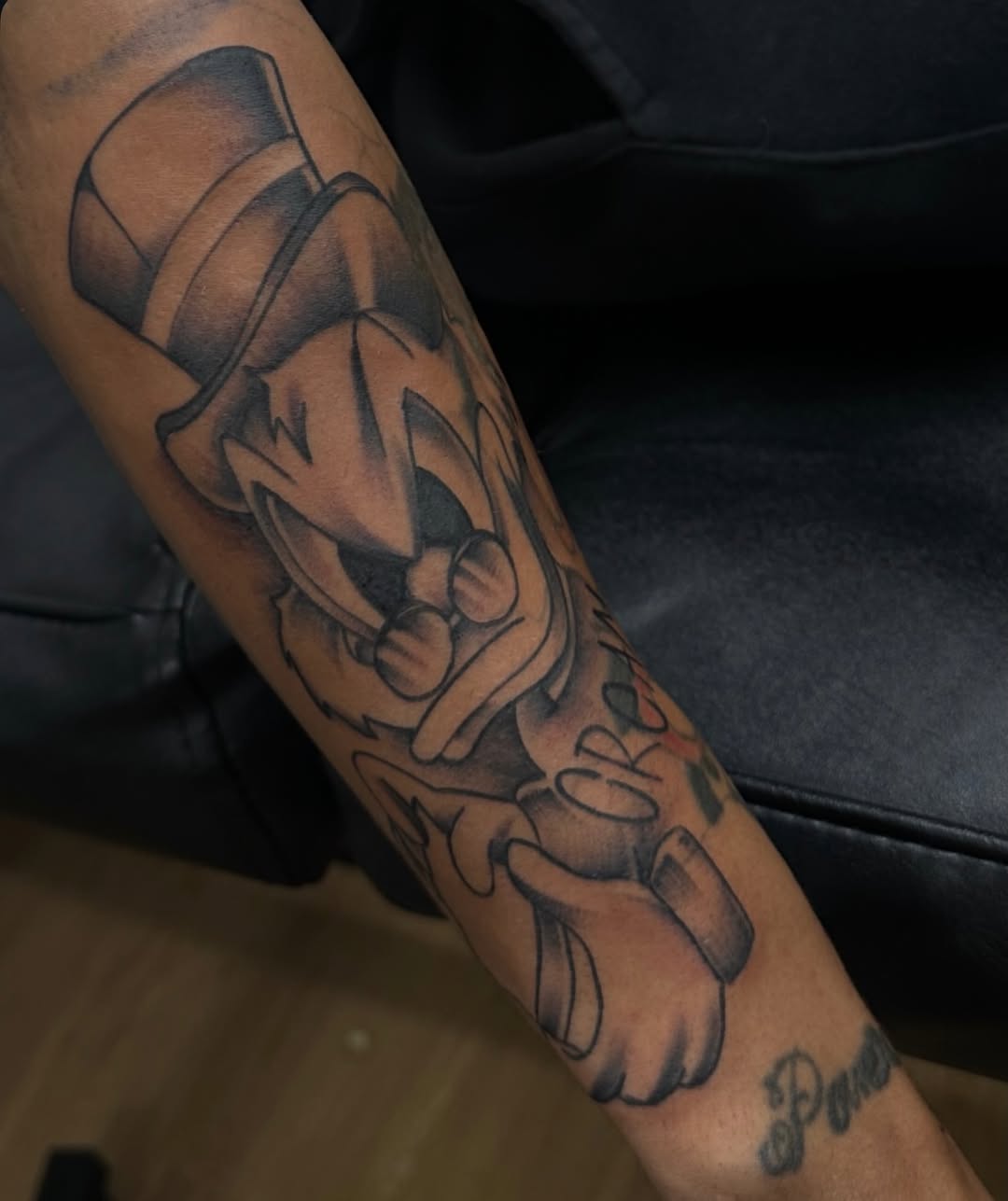 Tattoo by @tattedbytuck โ illustrative, black_and_grey