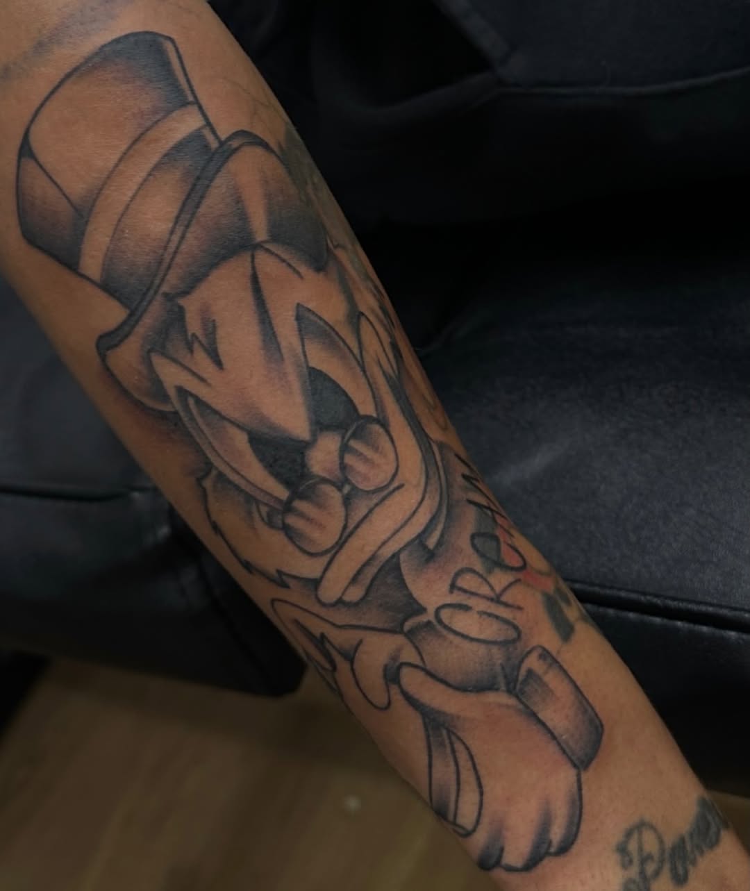 Tattoo by @tattedbytuck โ illustrative, black_and_grey