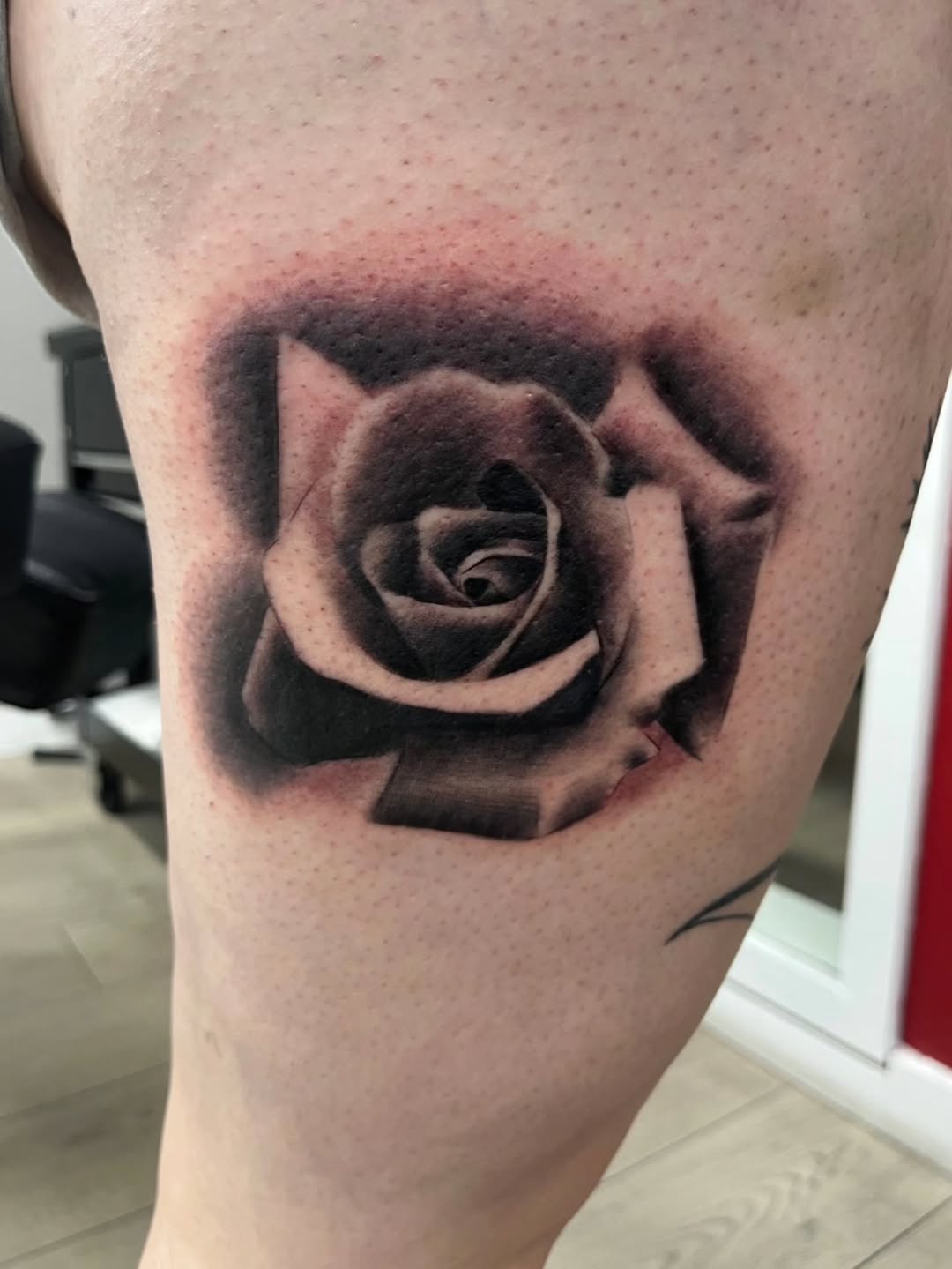 Tattoo by @inked.by.joslyn — realism, black_and_grey