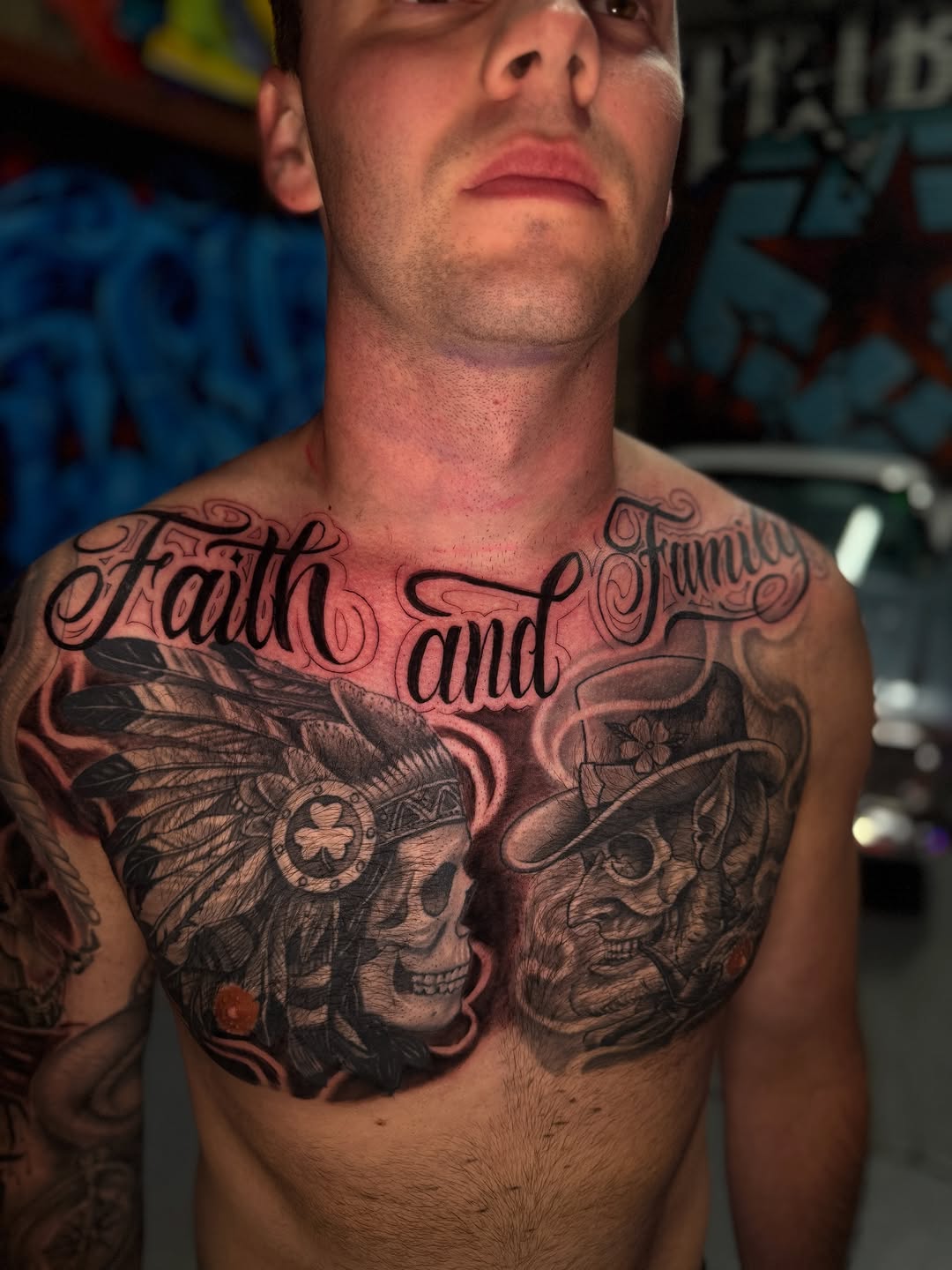 Tattoo by @tat2danny_ โ lettering_script, black_and_grey