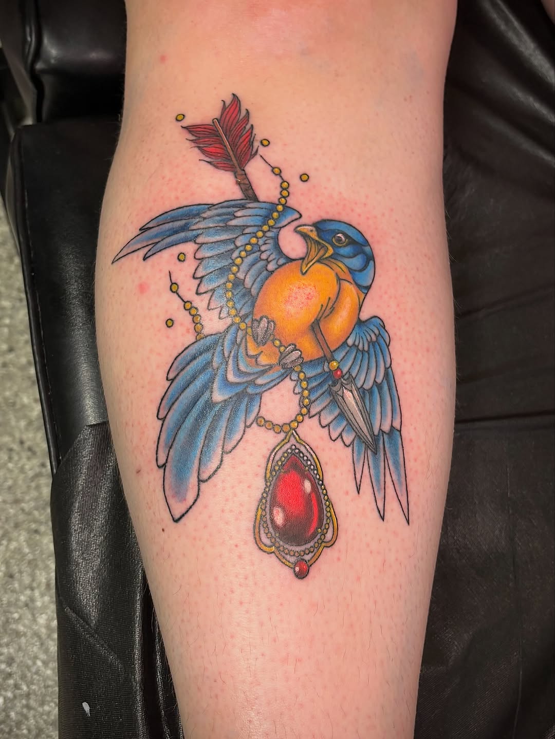 Tattoo by @citykitty.ink β neo_traditional