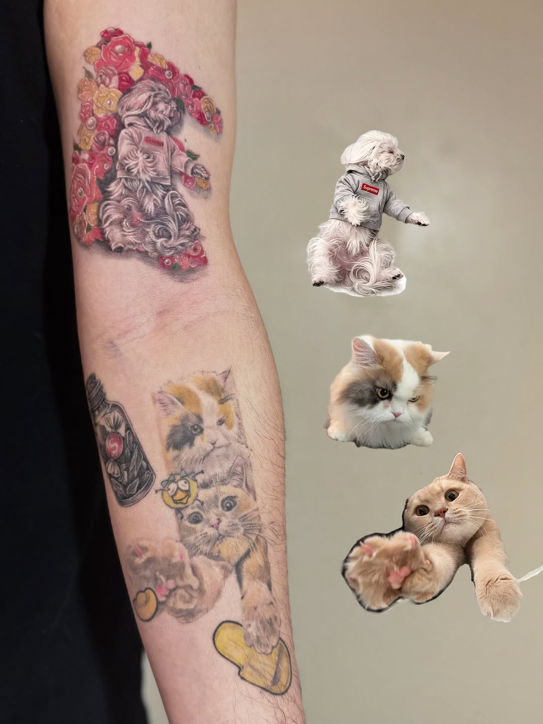 Tattoo by @tattooartistalina — realism, fine_line