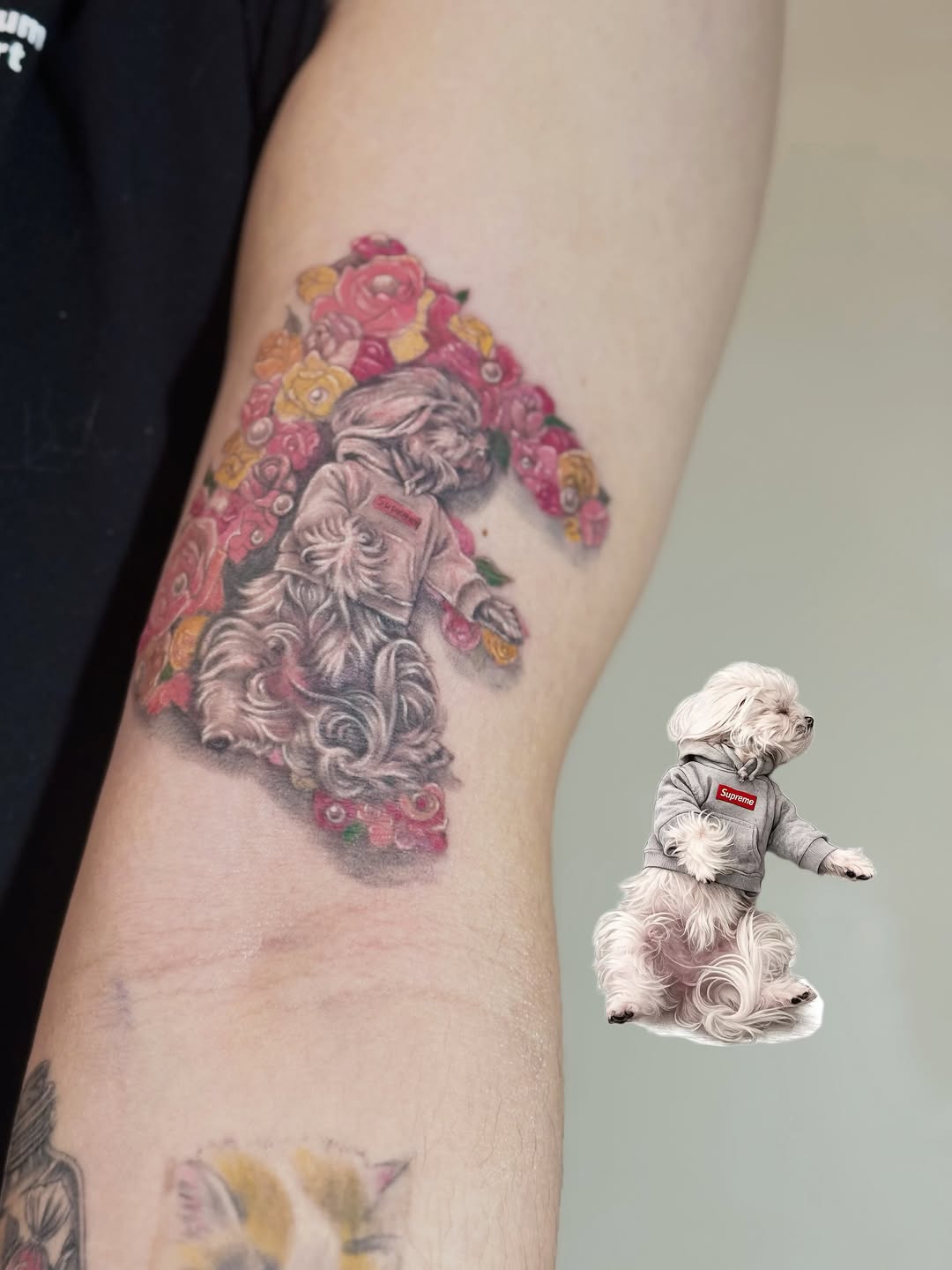 Tattoo by @tattooartistalina — realism, fine_line