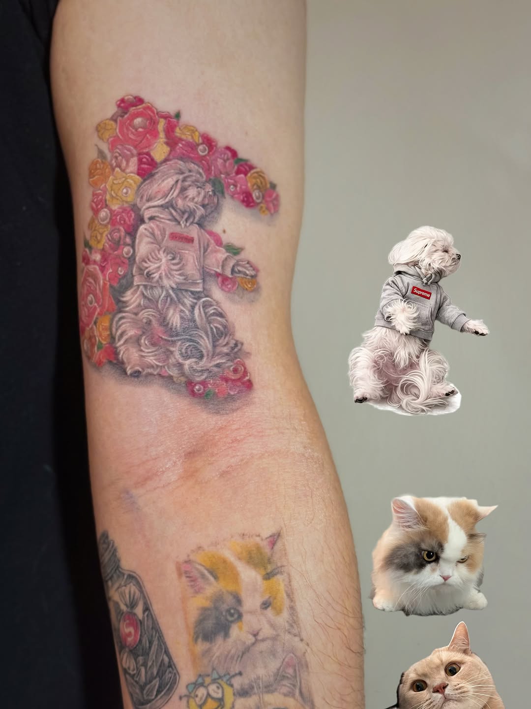 Tattoo by @tattooartistalina — realism, fine_line