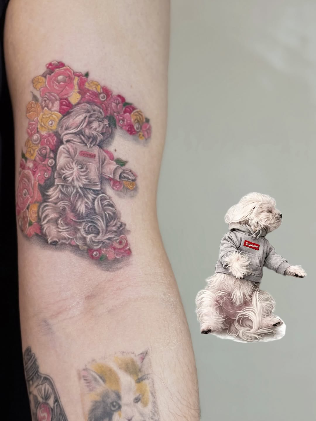 Tattoo by @tattooartistalina — realism, fine_line