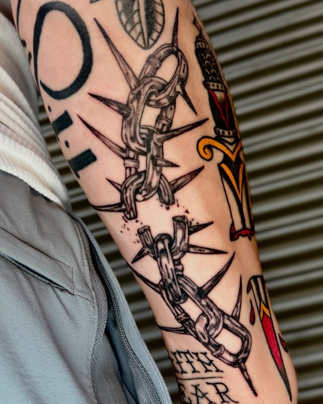 Tattoo by @giokay — black_and_grey